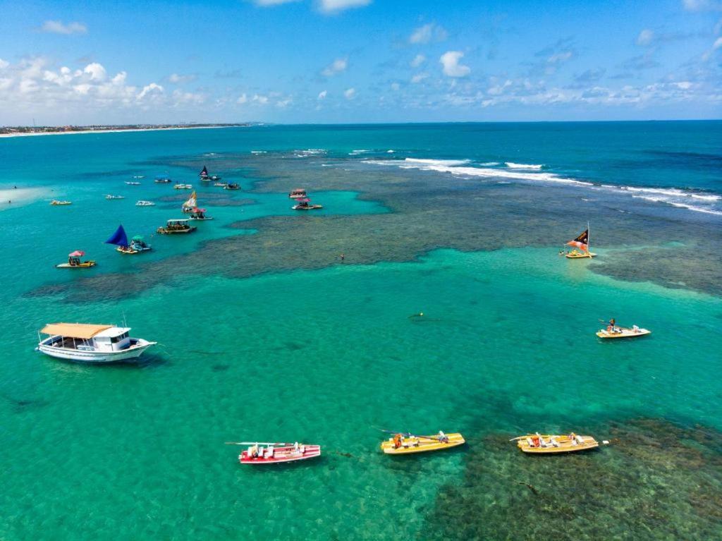 Porto De Galinhas - Terreo Com 03 Quartos Com Suite Top- Condominio Palm Village Acqua Kültér fotó
